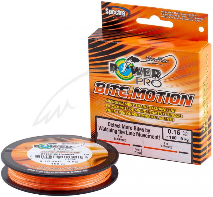 POWER PRO Bite Motion 150m Orange/Black